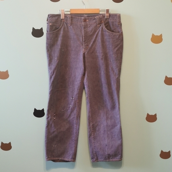 𝅺Vintage 80s GWG Edmonton Canadian King Jeans Distressed  34 - Picture 3 of 12